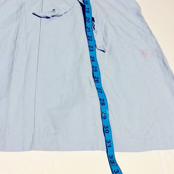 & Other Stories Mini Button Up Cotton Dress Women Size 2 Short Dress Light Blue - Picture 15 of 16